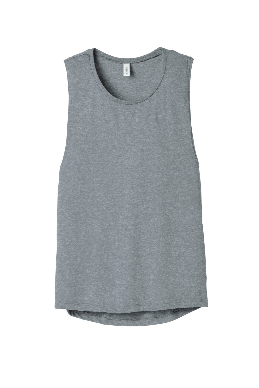 BELLA+CANVAS Women's Flowy Scoop Muscle Tank. BC8803 2 of 2 Bella + Canvas