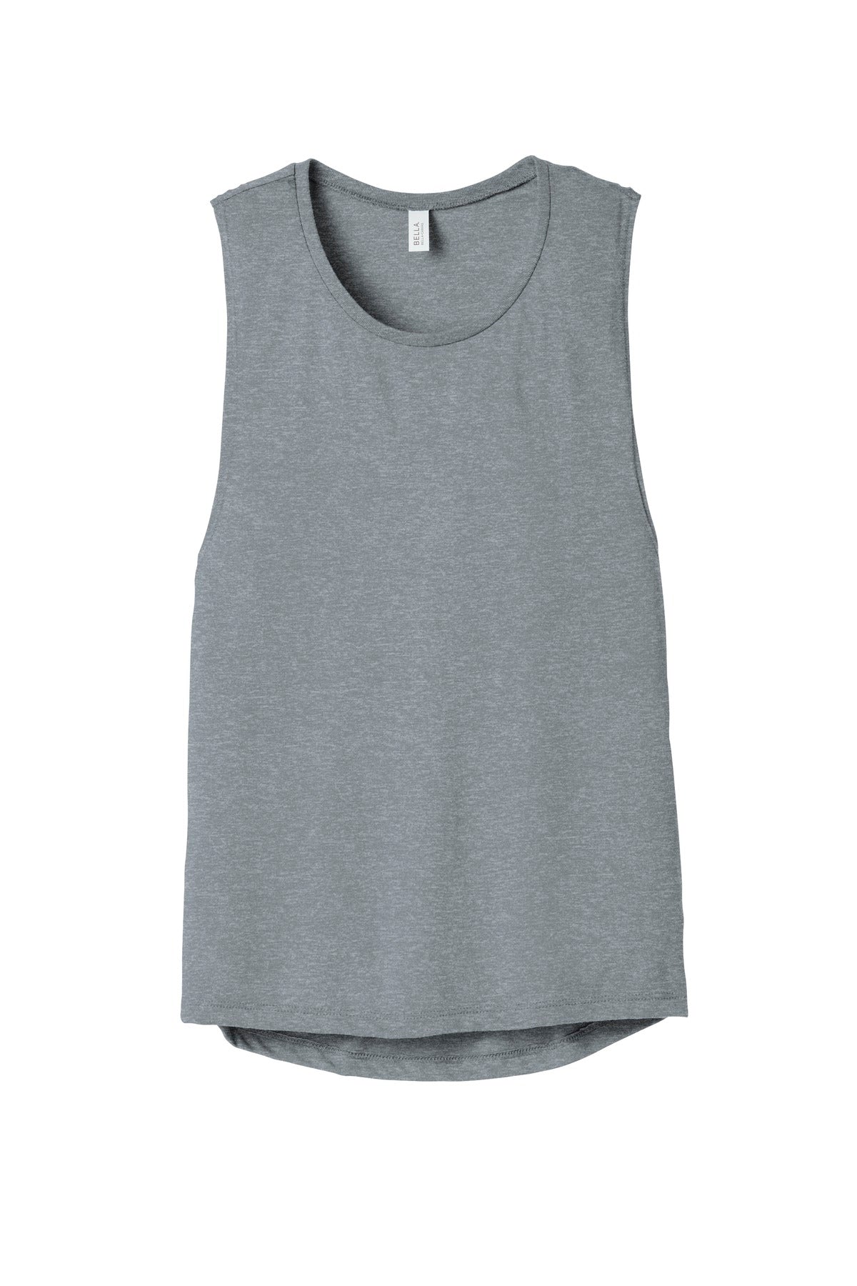 BELLA+CANVAS Women's Flowy Scoop Muscle Tank. BC8803 2 of 2 Bella + Canvas
