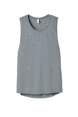 BELLA+CANVAS Women's Flowy Scoop Muscle Tank. BC8803 2 of 2 Bella + Canvas