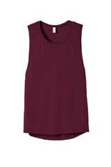 BELLA+CANVAS Women's Flowy Scoop Muscle Tank. BC8803 2 of 2 Bella + Canvas