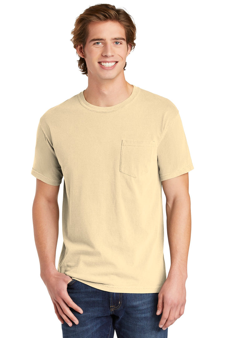 Comfort Colors Men's Garment-Dyed Heavyweight Pocket T-Shirt Comfort Colors