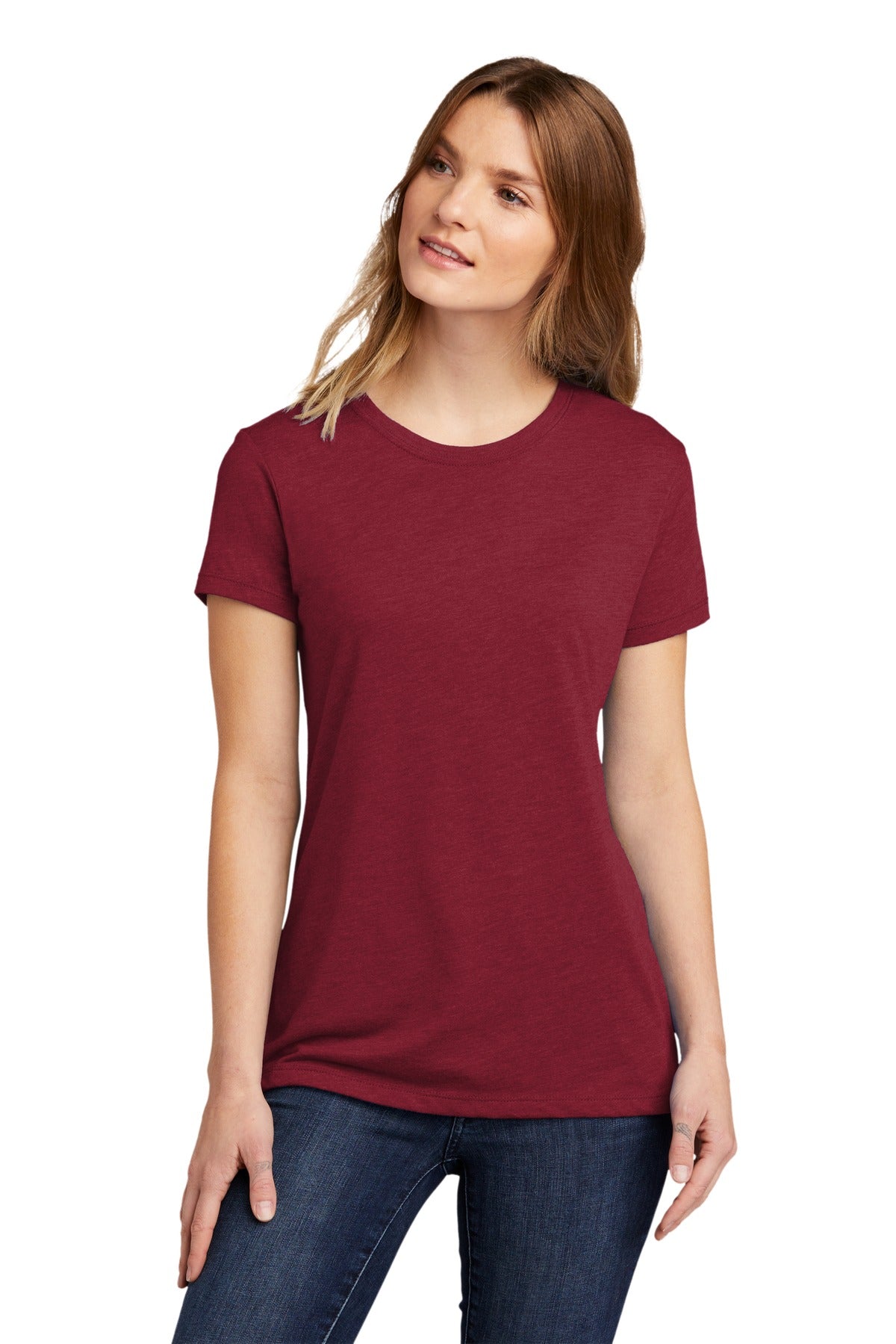 Next Level Women's CVC Tee. NL6610 2 of 2 Next Level Apparel