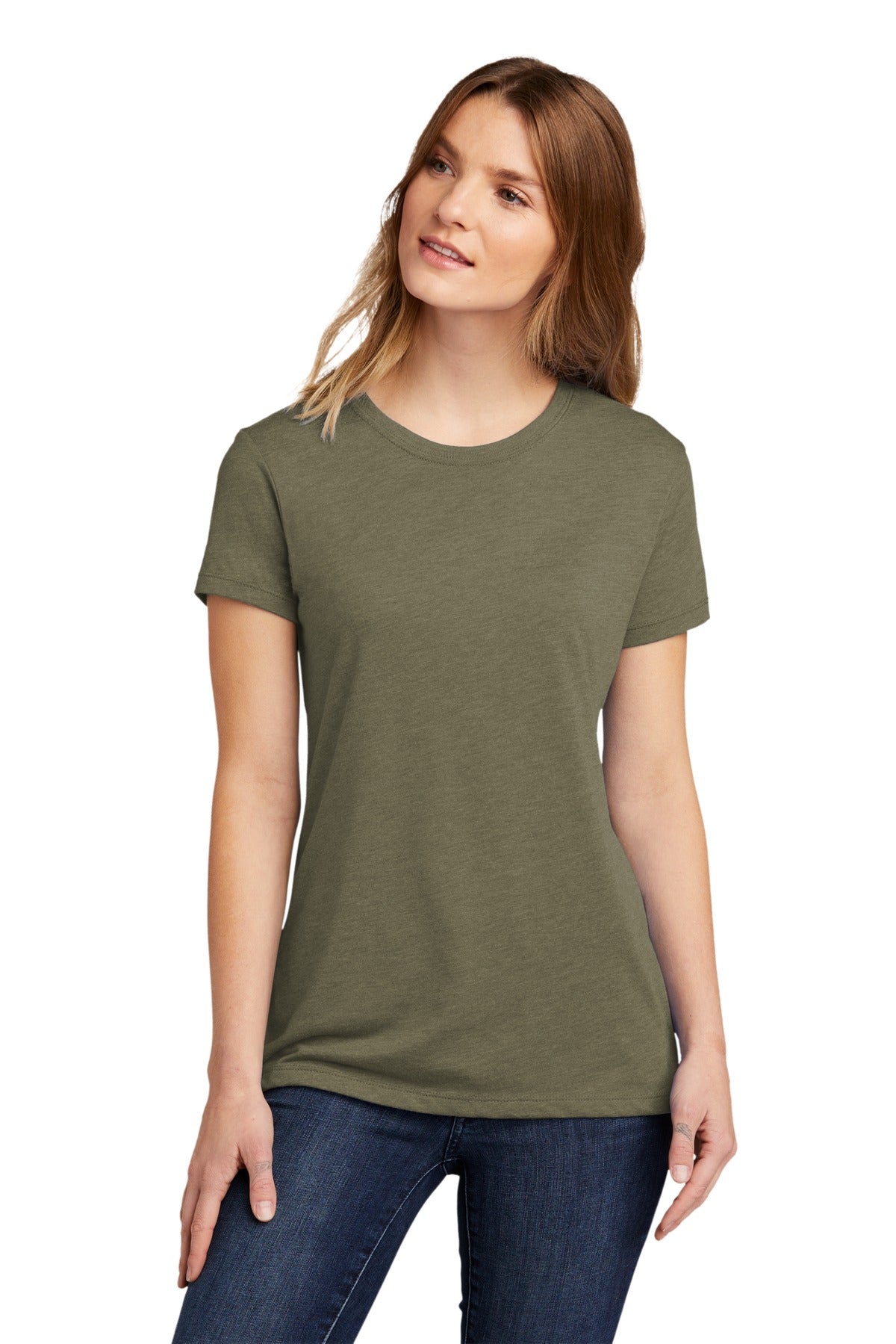 Next Level Women's CVC Tee. NL6610 2 of 2 Next Level Apparel