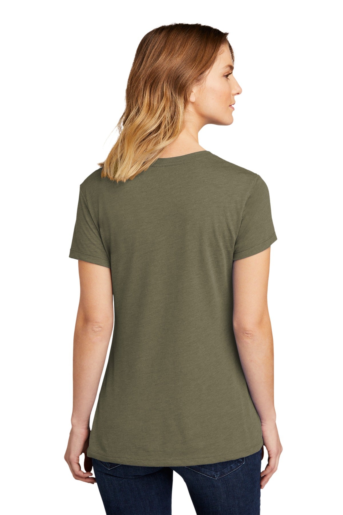 Next Level Women's CVC Tee. NL6610 2 of 2 Next Level Apparel