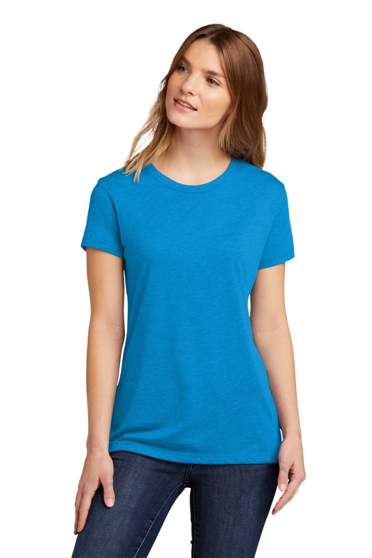 Next Level Women's CVC Tee. NL6610 2 of 2 Next Level Apparel