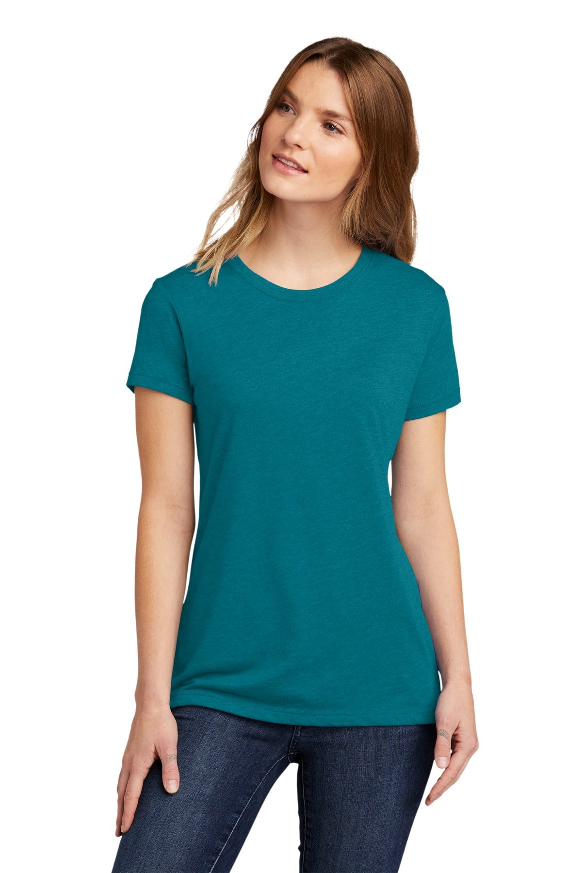 Next Level Women's CVC Tee. NL6610 2 of 2 Next Level Apparel
