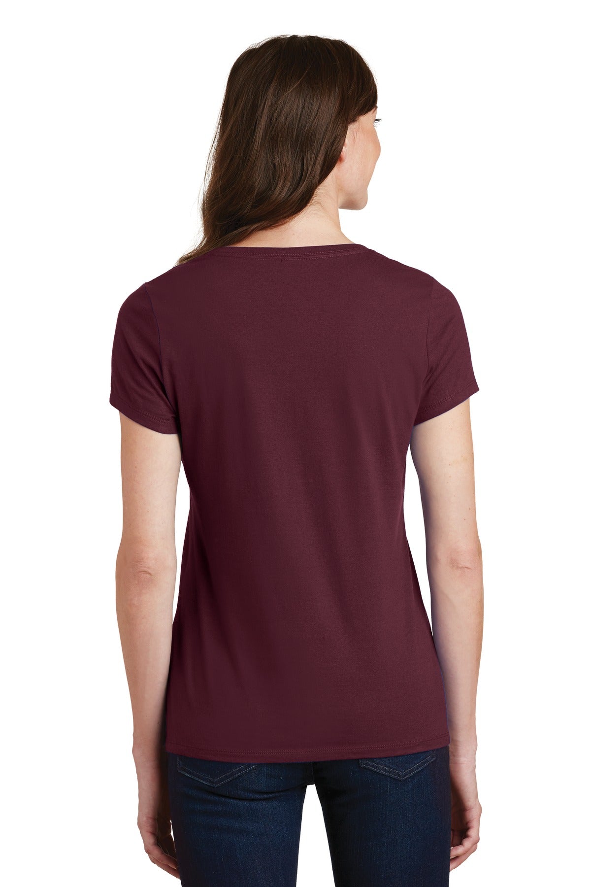 Port & Company Ladies Fan Favorite V-Neck Tee. LPC450V 1of2 Port & Company