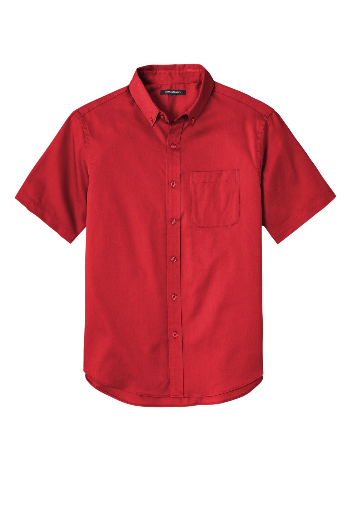 Port Authority Men's Short Sleeve SuperPro React Twill Shirt. W809 1 of 2