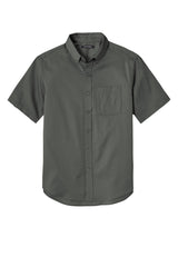 Port Authority Men's Short Sleeve SuperPro React Twill Shirt. W809 1 of 2