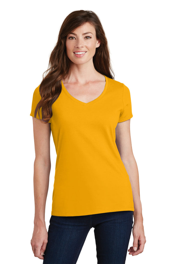 Port & Company Ladies Fan Favorite V-Neck Tee. LPC450V 1of2 Port & Company
