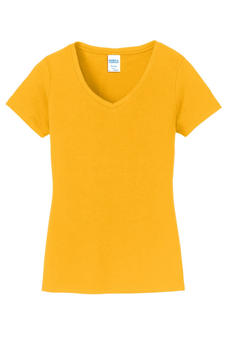 Port & Company Ladies Fan Favorite V-Neck Tee. LPC450V 1of2 Port & Company