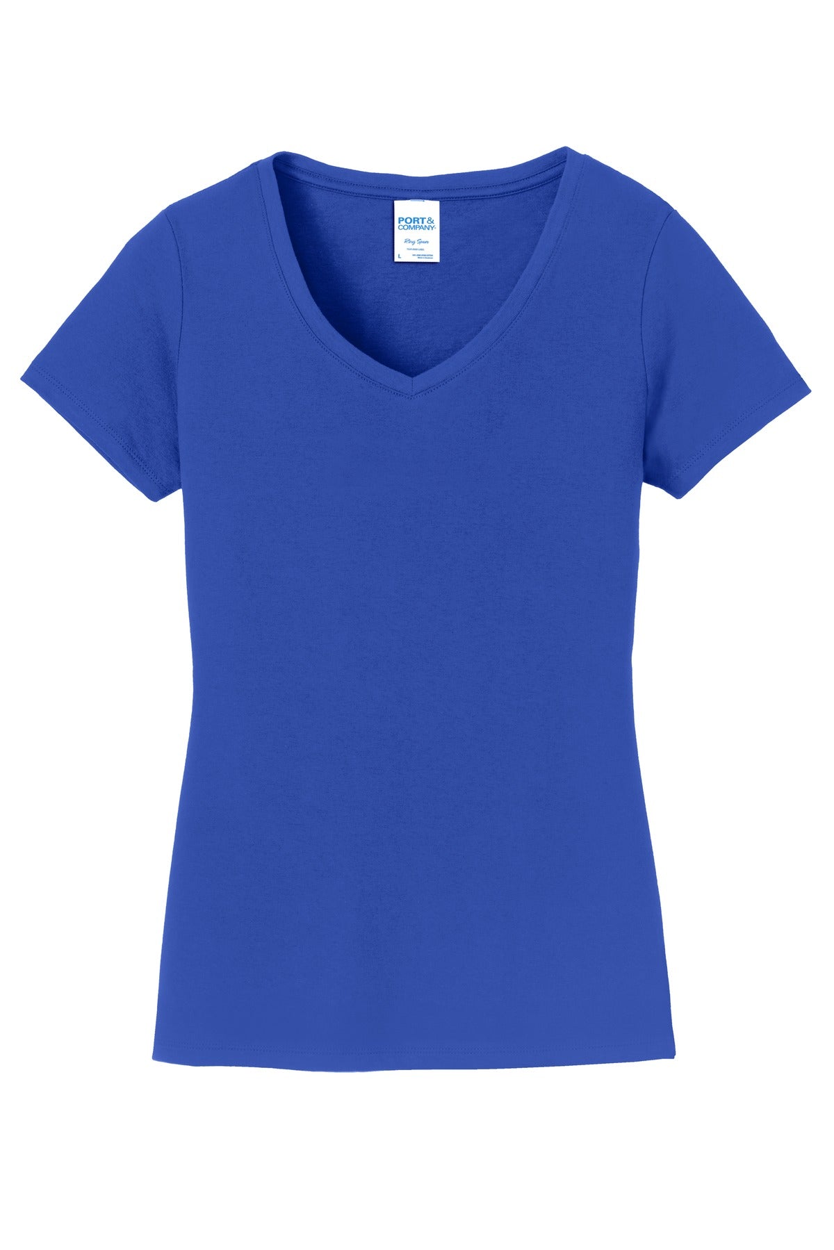 Port & Company - Women's Fan Favorite V-Neck Tee LPC450V 2 of 2 Port & Company