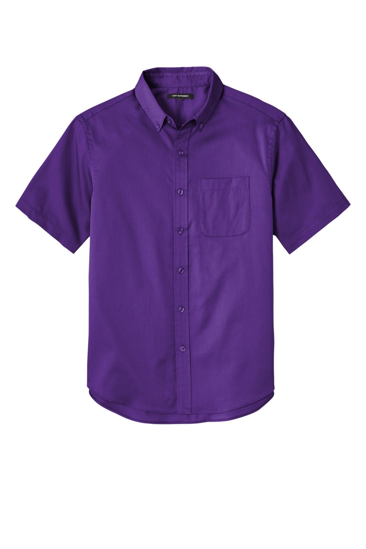 Port Authority Men's Short Sleeve SuperPro React Twill Shirt. W809 1 of 2