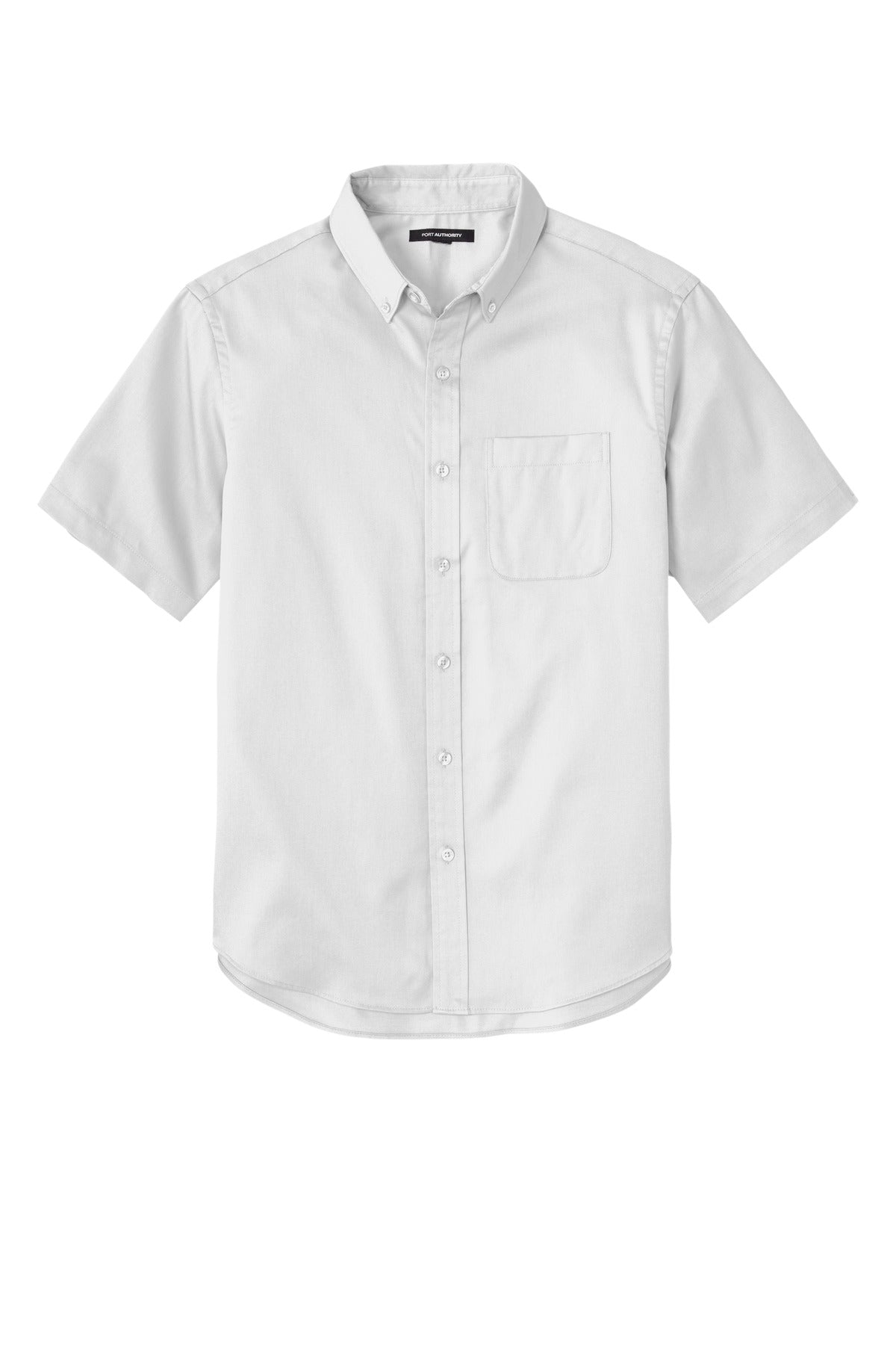Port Authority Men's Short Sleeve SuperPro React Twill Shirt. W809 1 of 2