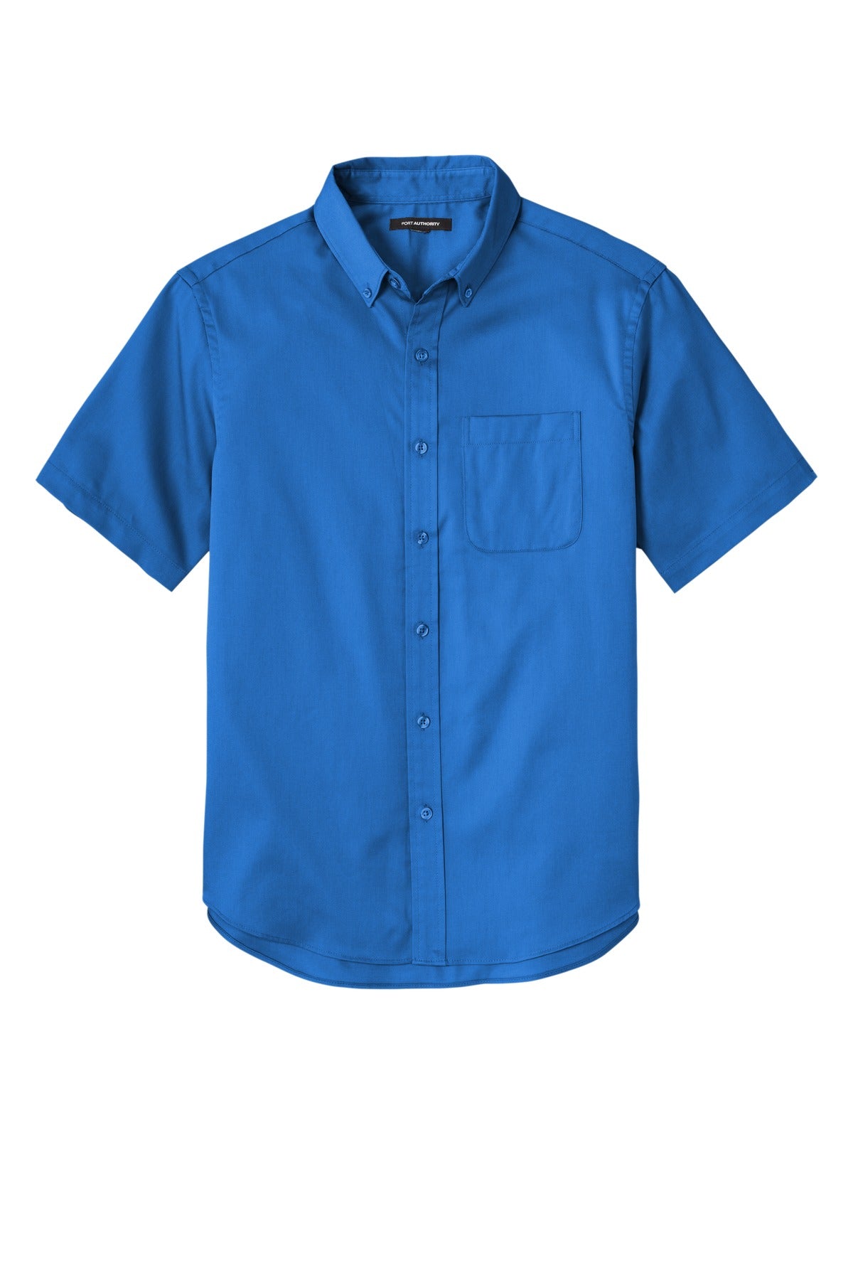 Port Authority Men's Short Sleeve SuperPro React Twill Shirt. W809 1 of 2