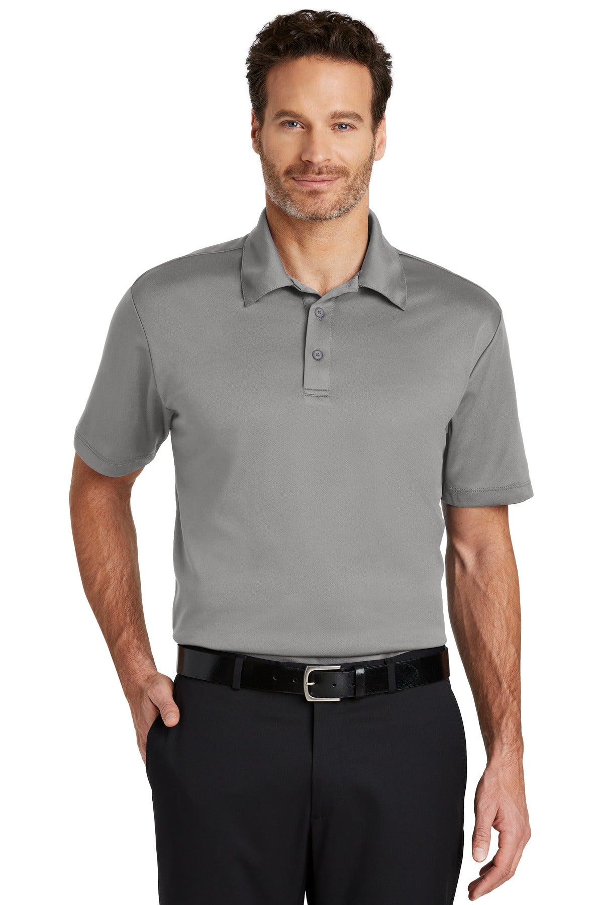 Port Authority Men's Silk Touch Performance Polo. K540 2 of 2