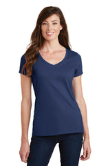 Port & Company - Women's Fan Favorite V-Neck Tee LPC450V 2 of 2 Port & Company