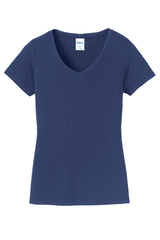 Port & Company - Women's Fan Favorite V-Neck Tee LPC450V 2 of 2 Port & Company