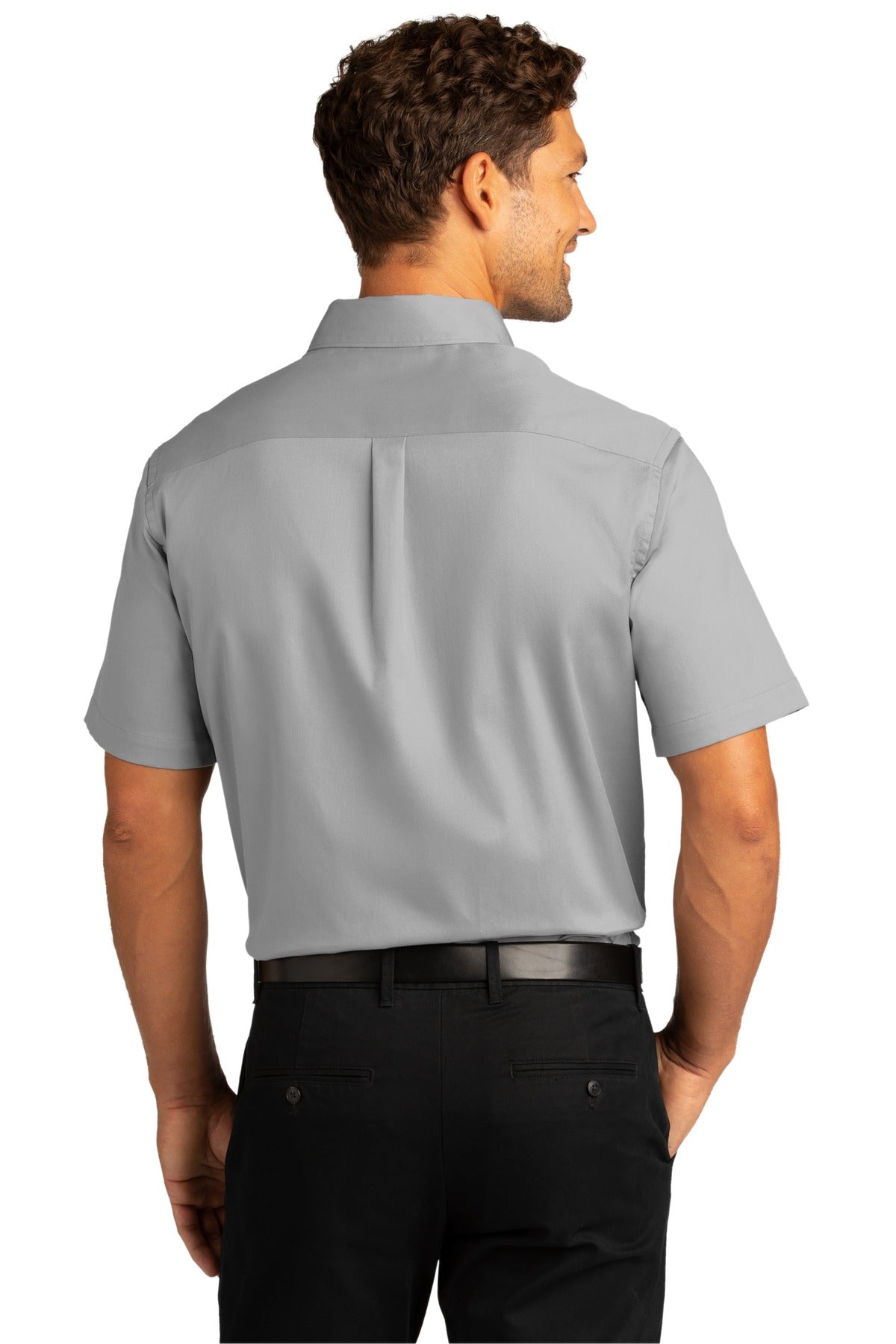 Port Authority Men's Short Sleeve SuperPro React Twill Shirt W809