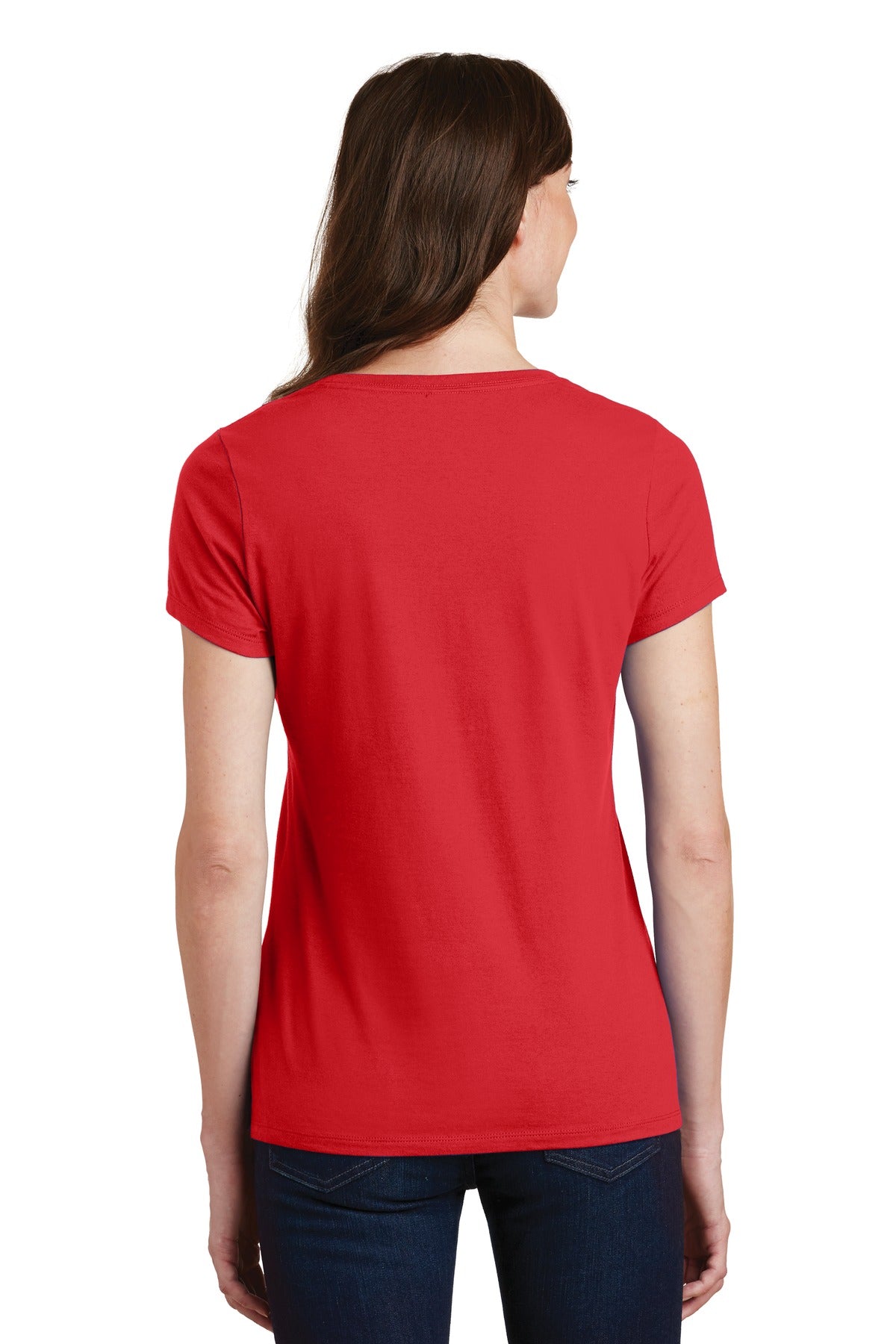 Port & Company Ladies Fan Favorite V-Neck Tee. LPC450V 1of2 Port & Company