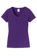 Port & Company - Women's Fan Favorite V-Neck Tee LPC450V 2 of 2 Port & Company