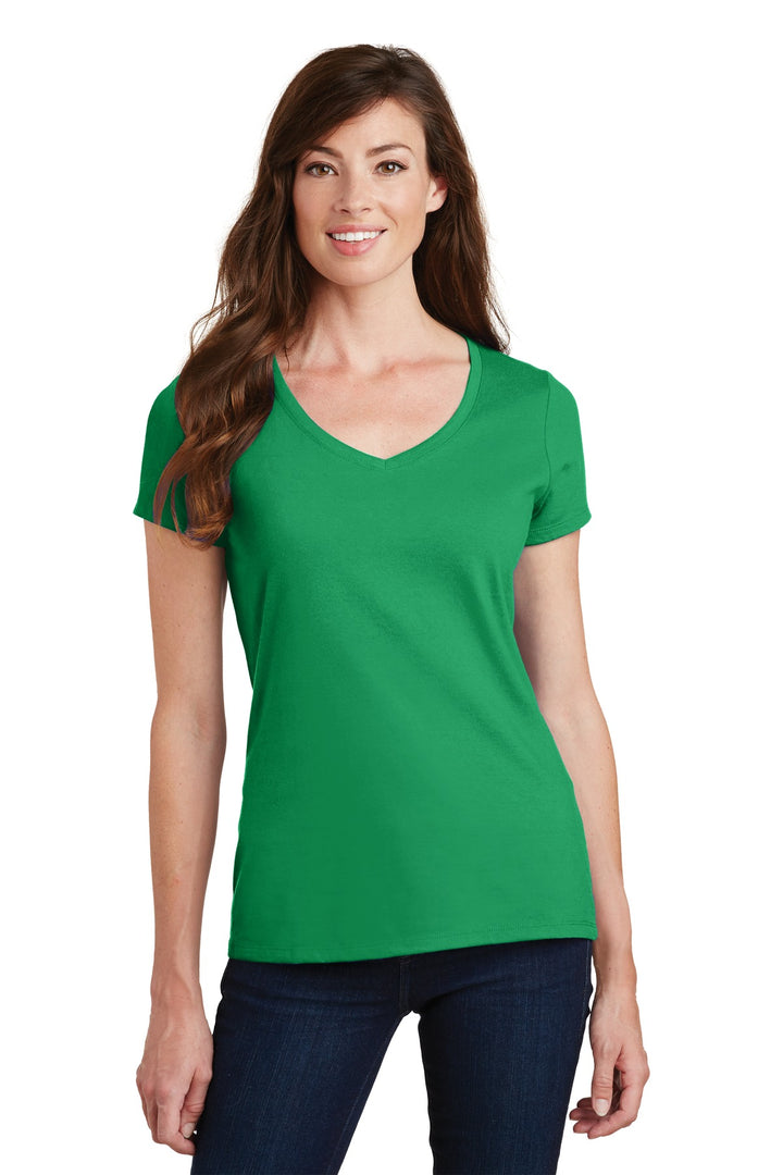 Port & Company Ladies Fan Favorite V-Neck Tee. LPC450V 1of2 Port & Company