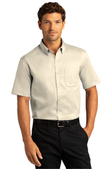 Port Authority Men's Short Sleeve SuperPro React Twill Shirt W809