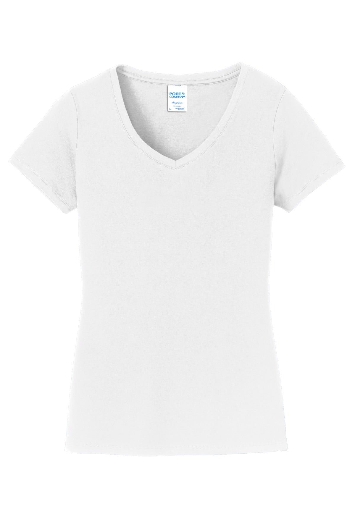 Port & Company Ladies Fan Favorite V-Neck Tee. LPC450V 1of2 Port & Company