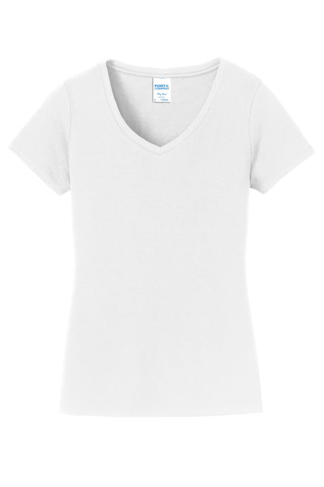 Port & Company Ladies Fan Favorite V-Neck Tee. LPC450V 1of2 Port & Company