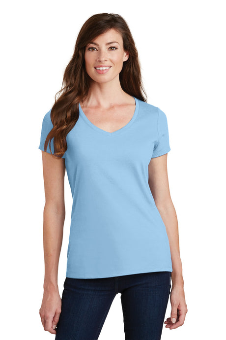 Port & Company Ladies Fan Favorite V-Neck Tee. LPC450V 1of2 Port & Company