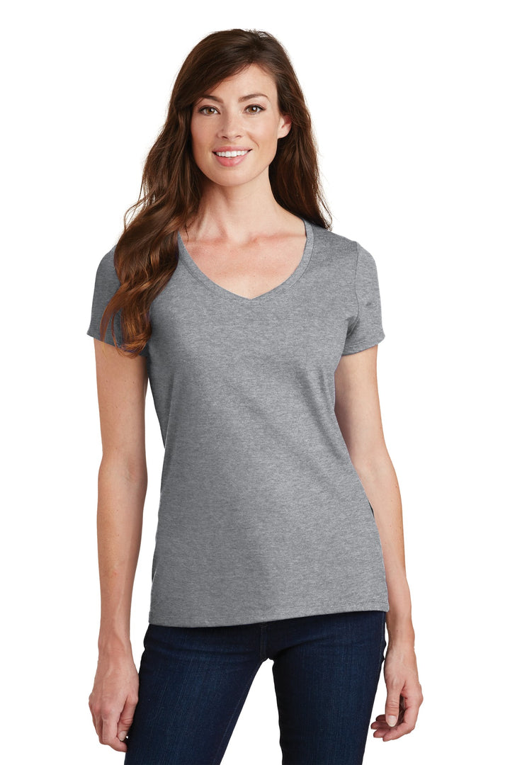 Port & Company Ladies Fan Favorite V-Neck Tee. LPC450V 1of2 Port & Company