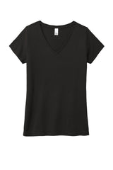 District Women's Perfect Tri V-Neck Tee. DM1350L District