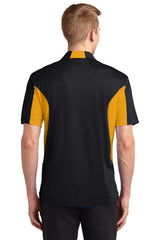 Sport-Tek Men's Side Blocked Micropique Sport-Wick Polo. ST655 2 of 2