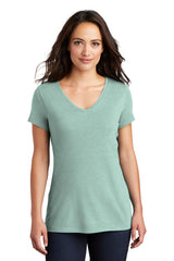 District Women's Perfect Tri V-Neck Tee. DM1350L District