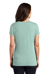 District Women's Perfect Tri V-Neck Tee. DM1350L District
