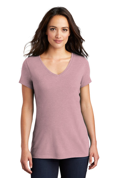 District Women's Perfect Tri V-Neck Tee. DM1350L