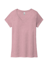 District Women's Perfect Tri V-Neck Tee. DM1350L District