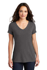 District Women's Perfect Tri V-Neck Tee. DM1350L District