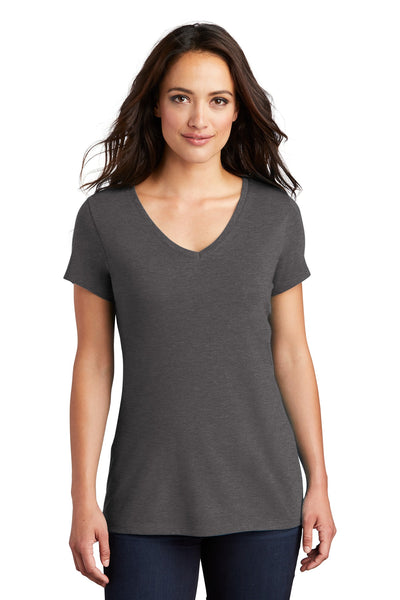 District Women's Perfect Tri V-Neck Tee. DM1350L