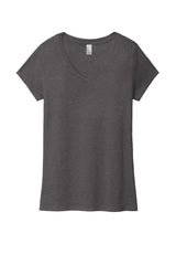 District Women's Perfect Tri V-Neck Tee. DM1350L District