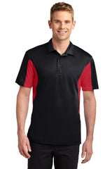 Sport-Tek Men's Side Blocked Micropique Sport-Wick Polo. ST655 2 of 2