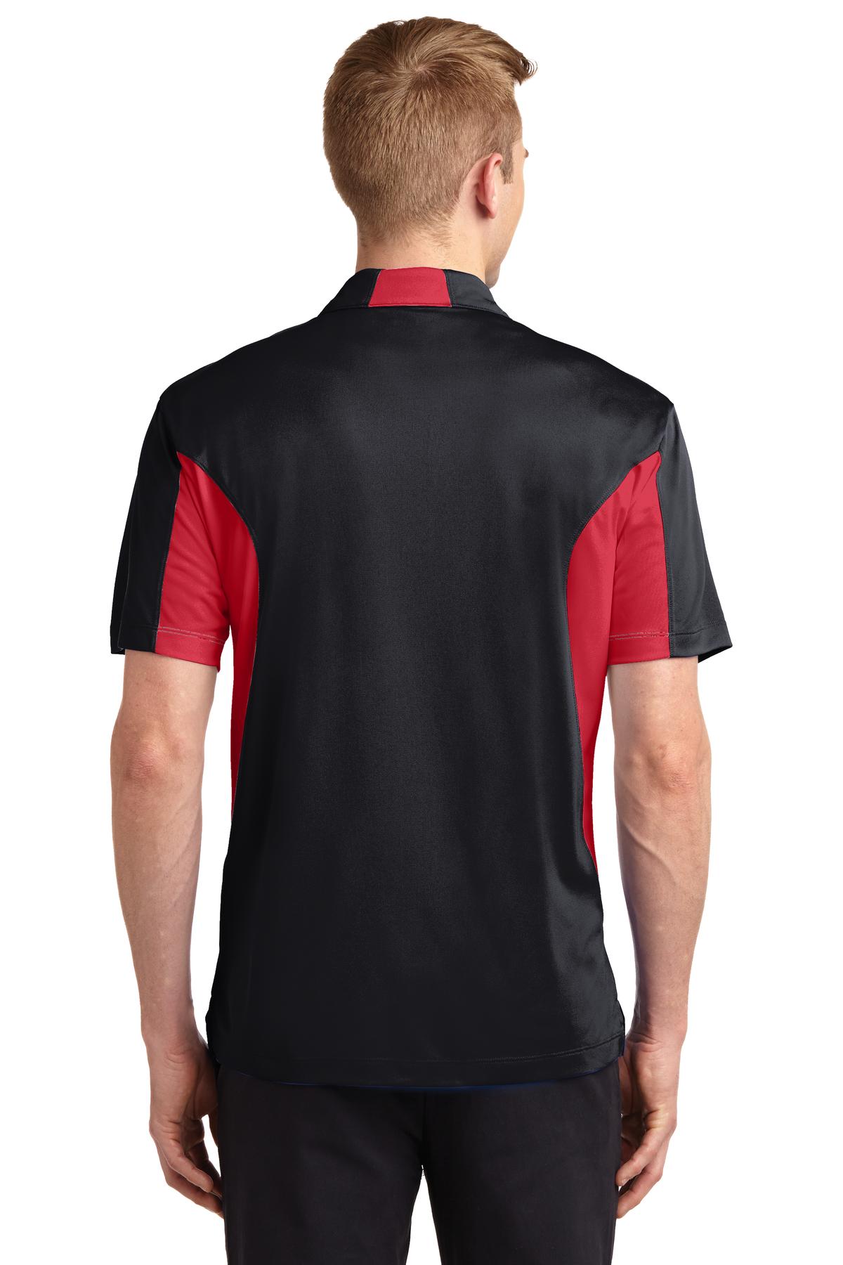 Sport-Tek Men's Side Blocked Micropique Sport-Wick Polo ST655 1 of 2