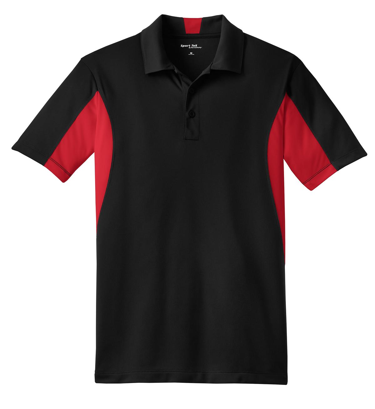 Sport-Tek Men's Side Blocked Micropique Sport-Wick Polo ST655 1 of 2