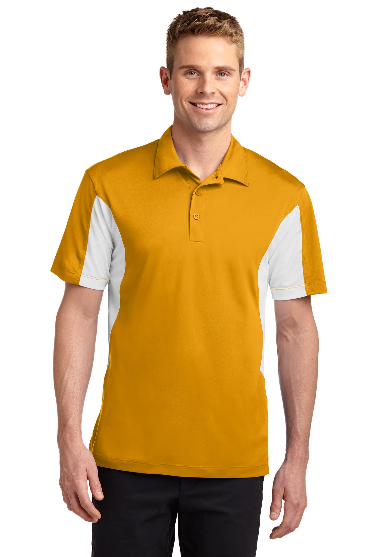 Sport-Tek Men's Side Blocked Micropique Sport-Wick Polo ST655 1 of 2