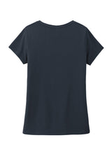 District Women's Perfect Tri V-Neck Tee. DM1350L District