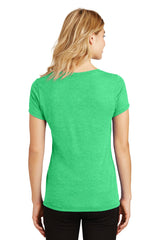 District Women's Perfect Tri V-Neck Tee. DM1350L 1of2 District
