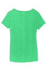 District Women's Perfect Tri V-Neck Tee. DM1350L 1of2 District