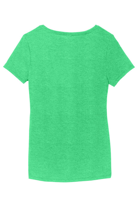 District Women's Perfect Tri V-Neck Tee. DM1350L 1of2 District
