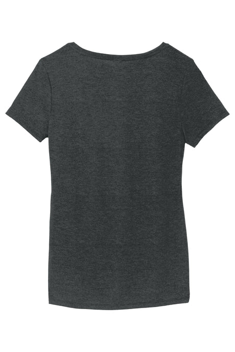District Women's Perfect Tri V-Neck Tee. DM1350L 1of2 District