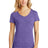 District Women's Perfect Tri V-Neck Tee. DM1350L 1of2 District